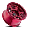 18" Dirty Life Compound Crimson Candy Red 18x9 Wheel 5x5 -12mm Lifted Truck Rim