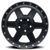 18" Dirty Life Compound Matte Black 18x9 Wheel 5x5 -12mm Lifted Truck Rim