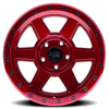 20" Dirty Life Compound Crimson Candy Red 20x10 Wheel 8x6.5 Lifted Rim -25mm