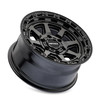 Set 4 17" Mayhem Ridgeline Satin Black 17x8.5 Wheels 6x135 Lifted Rims -6mm