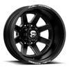 Fuel Mono DE09 FF09D 22x12 10x170 Matte Black Milled Wheel 22" -50mm Rim
