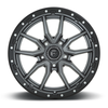 Fuel  D680 Rebel 20x9 5x5.0 Matte Gun Metal Black Bead Ring Wheel 20" 20mm