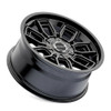 20" Mayhem Ordinance Gloss Black 20x9 Wheel 5x5 5x5.5 For Jeep Dodge Rim 0mm