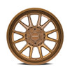 18" Mayhem Intrepid Satin Bronze 18x9 Wheel 8x180 Lifted For Chevy GMC Rim -12mm