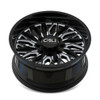 22" Cali Off-Road Crusher Gloss Black Milled 22x10 Wheel 8x6.5 Lifted Rim -19mm