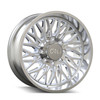 Set 4 22" Cali Off-Road Crusher Polished 22x10 Wheels 8x170 For Ford Rims -19mm