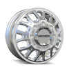 17" Mayhem Cogent Dually Polished 17x6.5 Wheel 8x6.5 Front Dually Rim 125mm