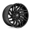 22" Fuel 1PC D776 Typhoon 22x10 8x180 Gloss Black Wheel -18mm For Chevy GMC Rim