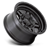 Fuel 1PC D799 Oxide 17x9 6x5.5 Blackout Wheel 17" -38mm Rim