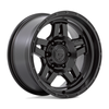 Fuel 1PC D799 Oxide 17x9 6x5.5 Blackout Wheel 17" -38mm Rim