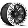 Fuel UTV D910 Hardline Beadlock 15x7 4x156 Gloss Black Milled Wheel 15" 38mm Rim