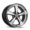 20" Ridler 652 Gloss Black Diamond Cut Face & Lip 20x8.5 Wheel 5x4.5 Rim 0mm