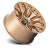 Fuel 1PC D805 Flame 20x10 6x135 Platinum Bronze Wheel 20" -18mm Rim