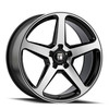 20" Touren TF96 Gloss Black Machined 20x9 Wheel 5x120 Rim 35mm