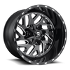 Fuel 1PC D581 Triton 20x10 5x4.5 5x5.0 Gloss Black Milled Wheel 20" -18mm Rim