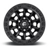 15" Fuel 1PC D694 Covert 15x8 5x5.5 -19mm Wheel Matte Black Truck Rim