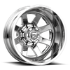 Fuel Mono DE09 FF09D 22x12 8x180 Polished Wheel 22" -50mm Rim