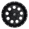 Fuel 1PC D525 Revolver 18x9 6x135 6x5.5 Matte Black Milled Wheel 18" -12mm Rim
