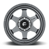 Fuel 1PC D665 Shok 17x10 5x5.0 Matte Anthracite Wheel 17" -18mm Rim