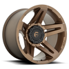 Fuel 1PC D765 SFJ 22x14 5x5 5x5.5 Matte Bronze Wheel 22" -75mm Lifted Rim