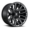 Fuel 1PC D623 Warrior 20x9 5x4.5 5x5.0 Gloss Black Milled Wheel 20" 20mm Rim