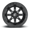 14" Fuel UTV D928 Maverick Beadlock 14x8 4x156 0mm Matte Black Wheel ATV Rim