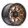 17" Mayhem Ridgeline Satin Bronze 17x8.5 Wheel 6x5.5 Rim 6mm For Chevy