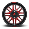 Fuel 1PC D663 Ignite 20x9 6x5.5 Gloss Black Red Tinted Clear Wheel 20" 19mm Rim