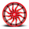 Fuel 1PC D745 Saber 22x12 6x135 Candy Red Milled Wheel 22" -44mm Rim