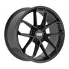 Set 4 20" Fondmetal Zelos Gloss Black 20x9 Wheels 5x112 26mm Rims