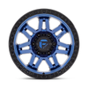 Fuel 1PC D813 Syndicate 17x9 6x5.5 Dark Blue With Black Ring Wheel 17" 1mm Rim