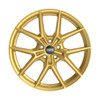 19" Fondmetal Iupiter Matt Gold 19x8.5 Wheel 5x4.5 38mm Rim