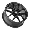 19" Fondmetal Iupiter Gloss Black 19x8.5 Wheel 5x4.5 38mm Rim