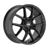 Set 4 18" Fondmetal Iupiter Gloss Black 18x8 Wheels 5x112 34mm Rims
