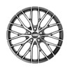 21" Fondmetal Makhai Gloss Titanium Machined 21x9 Wheel 5x112 25mm Rim