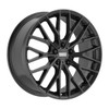Set 4 19" Fondmetal Makhai Gloss Black 19x8.5 Wheels 5x112 45mm Rims