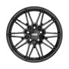 Set 4 20" Fondmetal Thoe Gloss Black 20x8 Wheels 5x112 26mm Rims