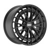 Set 4 20" Fondmetal Kari Gloss Black 20x8.5 Wheels 5x112 50mm Rims