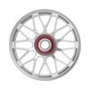 20" Fondmetal 9EVO MD Gloss Silver 20x10.5 Wheel Center Lock - Monodado 48mm Rim