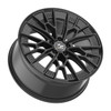 Set 4 20" Fondmetal 1972 Gloss Black 20x10.5 Wheels 5x112 18mm Rims