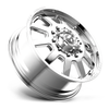 Fuel Mono DE09 FF09D 20x8.25 10x225 Polished Wheel 20" 105mm Rim