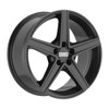 18" Fondmetal Ioke Gloss Black 18x8 Wheel 5x112 38mm Rim