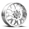 Fuel Mono DE19 FF19D 22x8.25 8x200 Polished Front Wheel 22" 105mm Rim