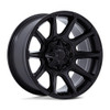 22" Fuel 1PC FC880 Super C Matte Black 22x12 Wheel 5x5 5x5.5 -44mm Lifted Rim