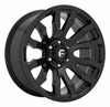 22" Fuel D675 Blitz 22x12 6x5.5 Gloss Black -44mm Lifted Offroad Truck SUV Wheel