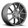 19" Niche M116 Misano Matte Gun Metal Wheel 5X112 42mm Rim