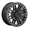 KMC Powersports Ks250 Cage Beadlock 15x10 4x137 Satin Black Black Wheel 15" 0mm