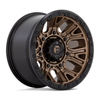 Fuel  D826 Traction 20x10 8x170 Matte Bronze Black Ring Wheel 20" -18mm