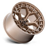 Set 4 20" Fuel FC873 Charger 20x10 6x135 -18mm Platinum Bronze Truck SUV Wheels Lifted Offroad Rims