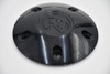 Set 4 Black Ro Center Caps Fit Any Wheel 5x4.5 5x4.75 5x5 w/ 12x1.5 Lugs